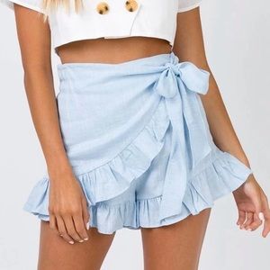 Princess Polly Shorts in Blue